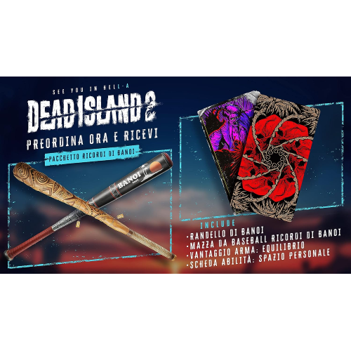 Dead Island 2 Day One Edition PS4/PS5 IT/ES Usato Dead Island 2 Day One Edition PS4/PS5 IT/ES Usato